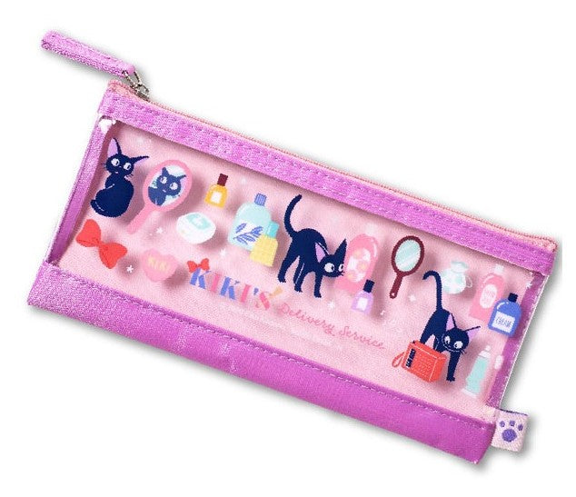 Kiki La Petite Sorcière - trousse transparente violette - JIJI
