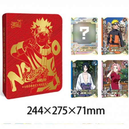 NARUTO KAYOU - Classeur collector + 4 cartes offertes