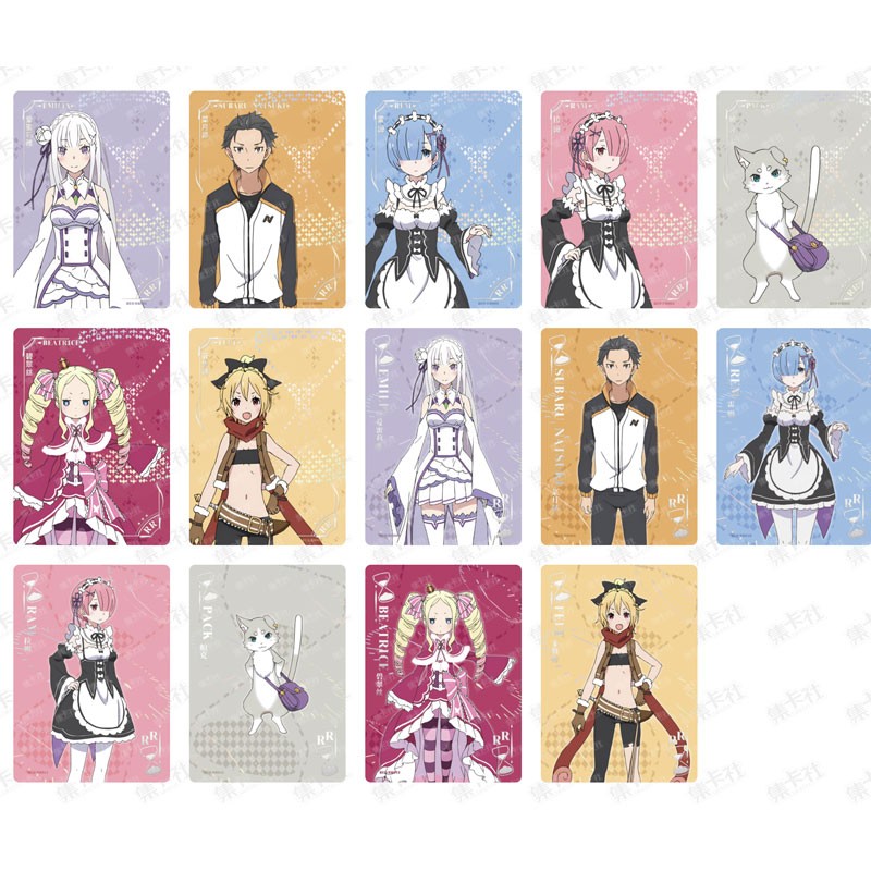 RE: ZERO - CARD FUN BOX - STARTING LIFE IN ANOTHER WORLD