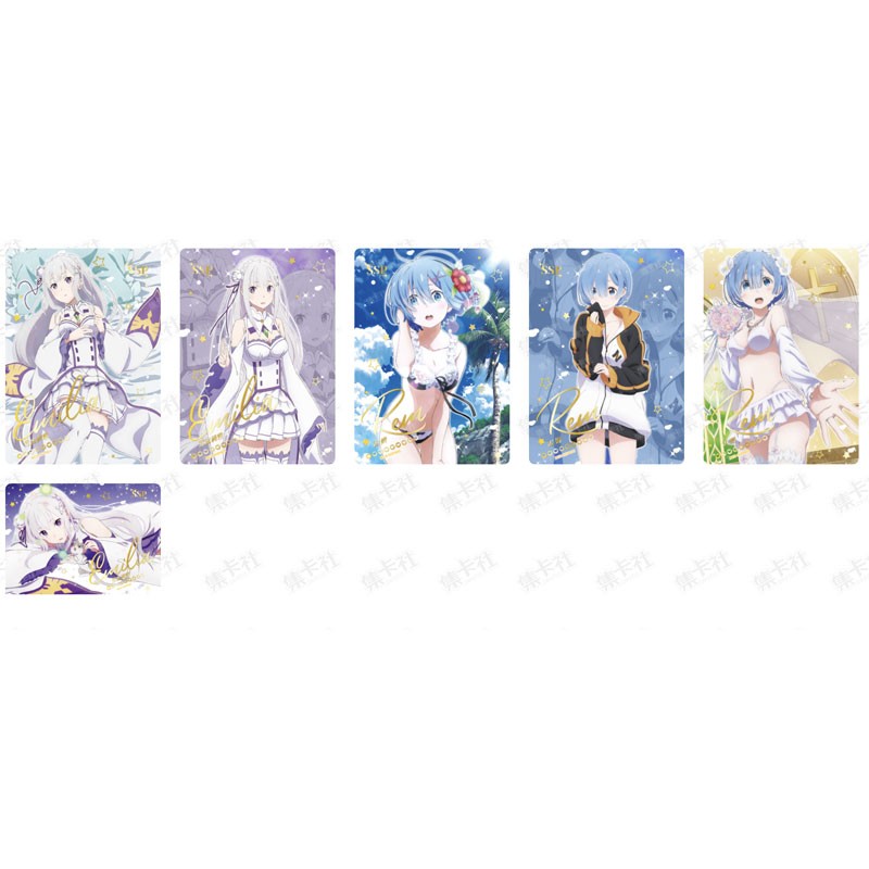 RE: ZERO - CARD FUN BOX - STARTING LIFE IN ANOTHER WORLD