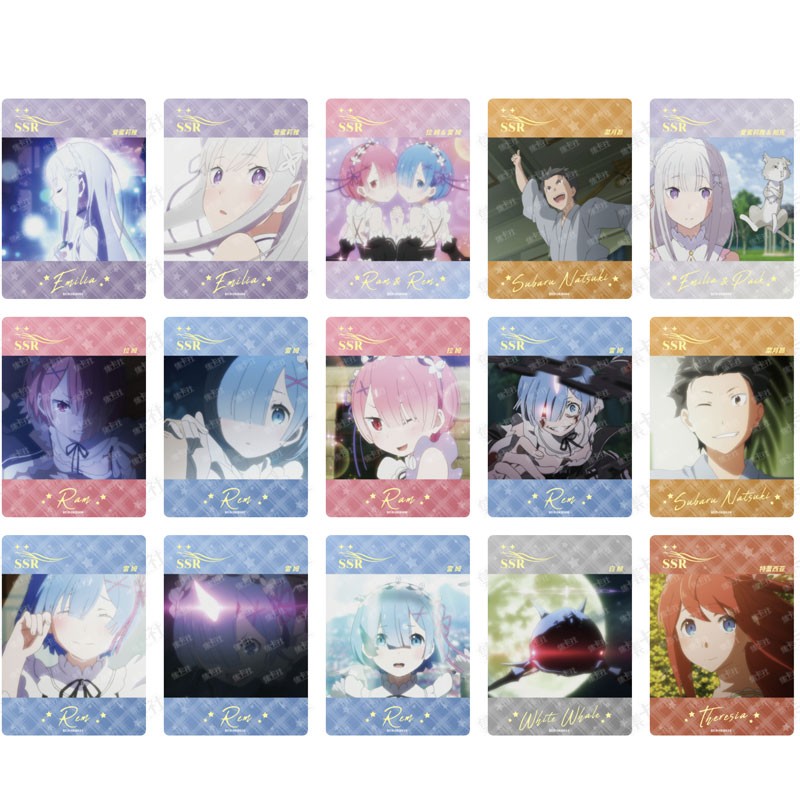 RE: ZERO - CARD FUN BOX - STARTING LIFE IN ANOTHER WORLD