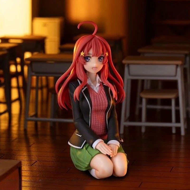 THE QUINTESSENTIAL QUINTUPLETS - Figurine Premium Chokonose - NAKANO ITSUKI Perching Ver.