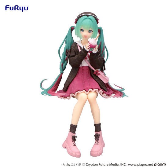 HATSUNE MIKU - Figurine Noodle Stopper - MIKU Autumn Date Pink Ver.