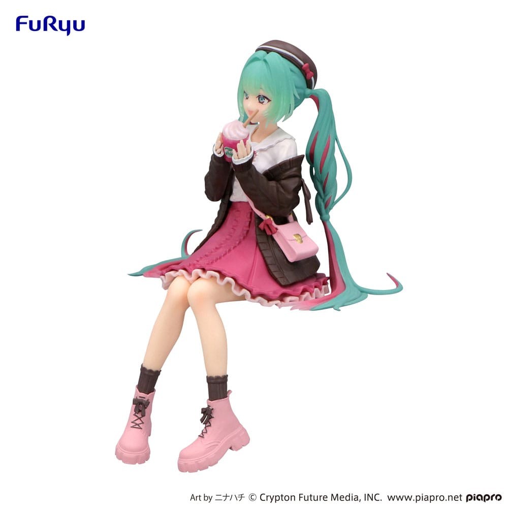 HATSUNE MIKU - Figurine Noodle Stopper - MIKU Autumn Date Pink Ver.