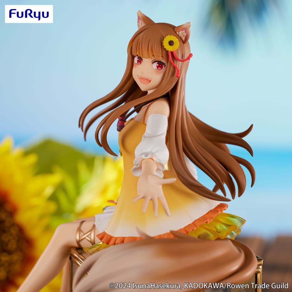 SPICE AND WOLF - Figurine Noodle Stopper - HOLO "Sunflower Dress"