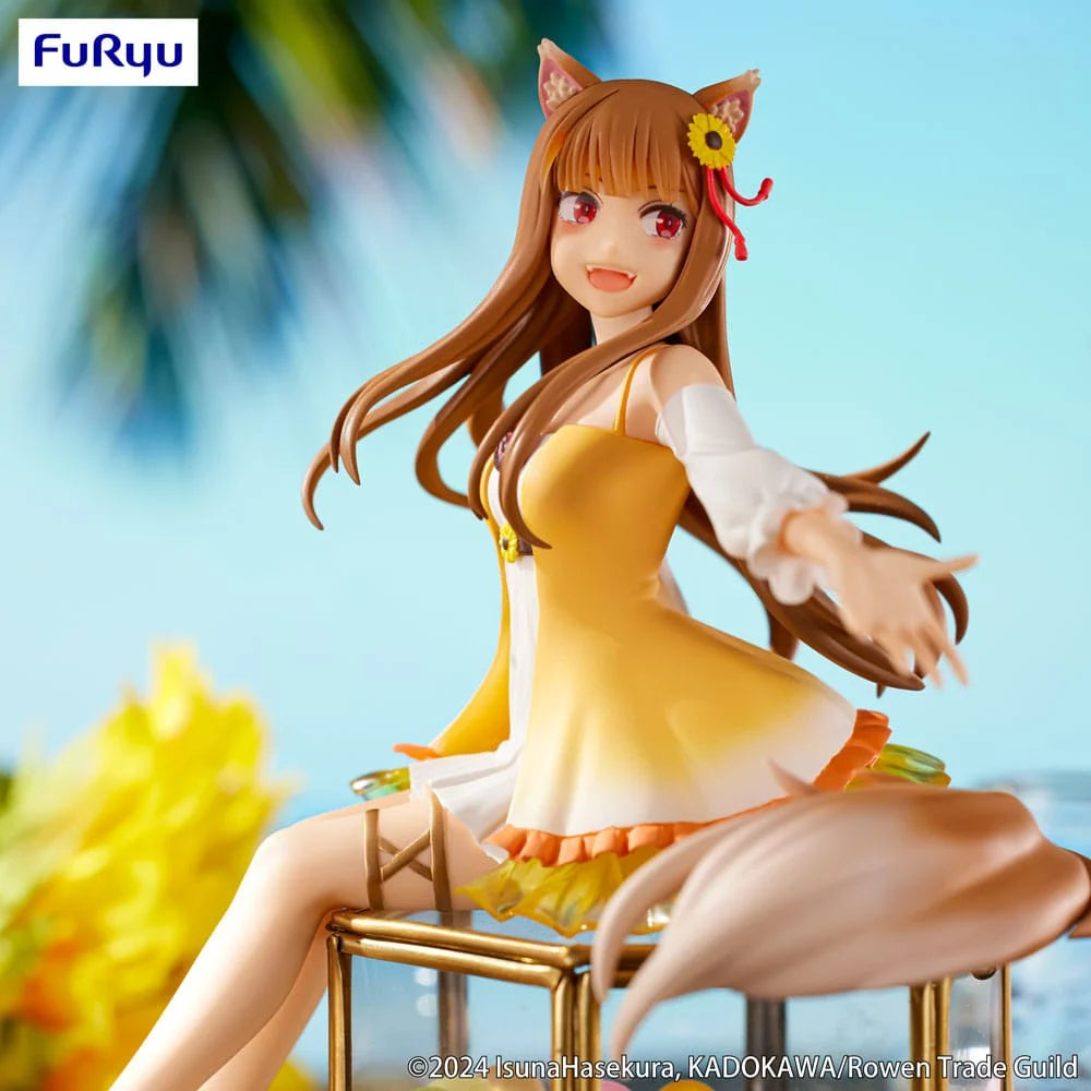 SPICE AND WOLF - Figurine Noodle Stopper - HOLO "Sunflower Dress"