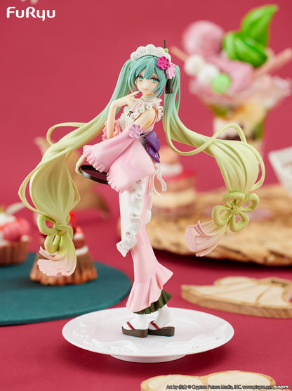 HATSUNE MIKU - Figurine Exceed Creative - HATSUNE MIKU Sweet Sweet Perfect Matcha Sakura Ver.