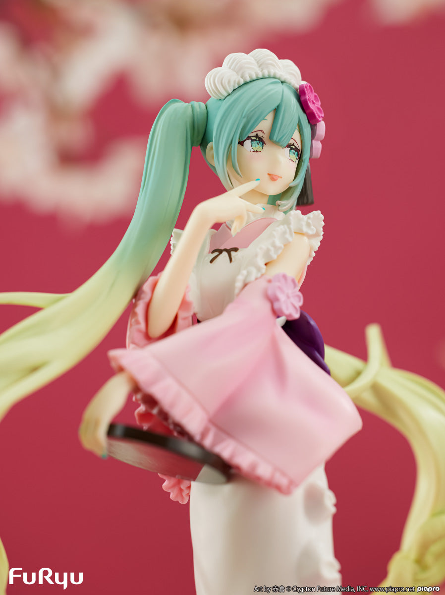 HATSUNE MIKU - Figurine Exceed Creative - HATSUNE MIKU Sweet Sweet Perfect Matcha Sakura Ver.