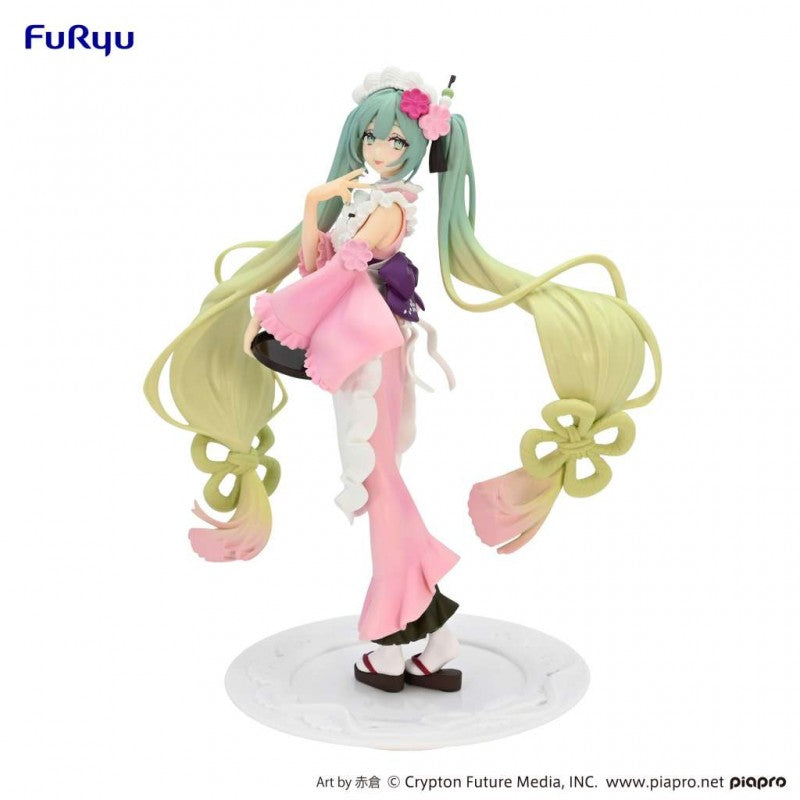 HATSUNE MIKU - Figurine Exceed Creative - HATSUNE MIKU Sweet Sweet Perfect Matcha Sakura Ver.