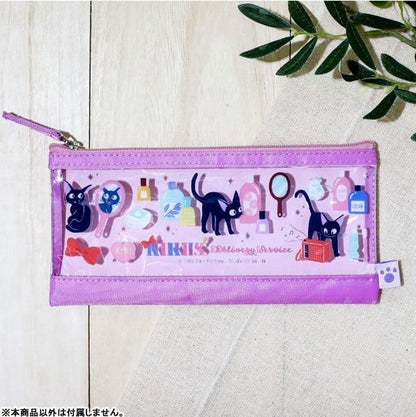 Kiki La Petite Sorcière - trousse transparente violette - JIJI