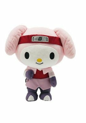 NARUTO x HELLO KITTY - Peluche - SAKURA x MY MELODY