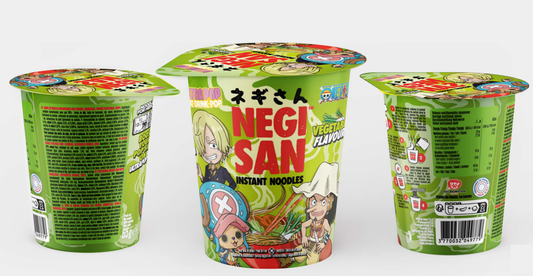 ONE PIECE - Cup Noodles - Légumes - SANJI/CHOPPER/USOPP