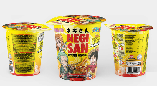 ONE PIECE - Cup Noodles - Poulet Thaï - LUFFY/ZORO/NAMI