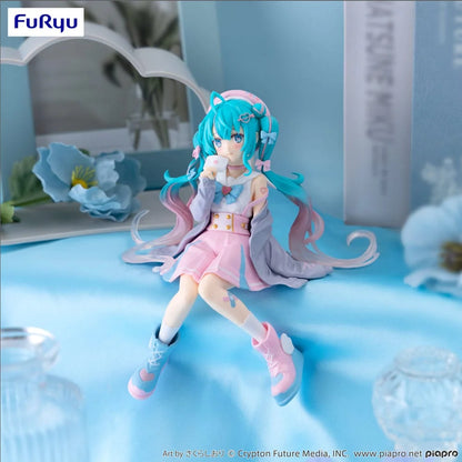 HATSUNE MIKU -  Figurine Noodle Stopper -Love Sailor Grey Color