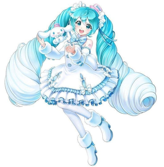 MIKU HATSUNE - Figurine Luminasta - MIKU X CINNAMOROLL Ver.